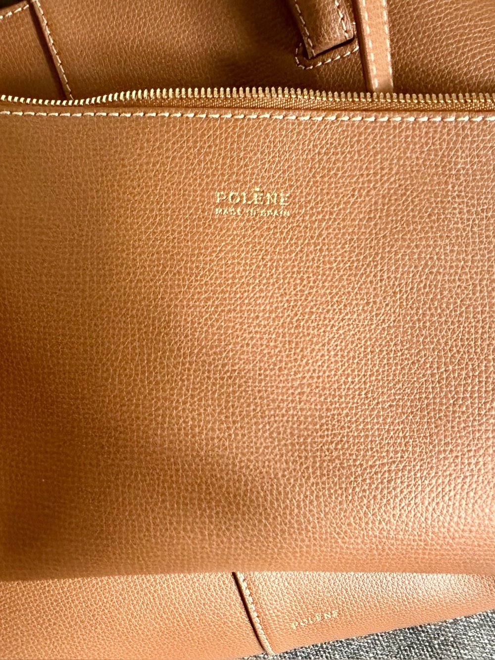 Polene Large Cyme tote Camel - Picture 4 of 8